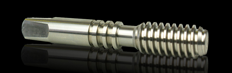 High Precision Machined Shaft made from Stainless Steel Bar
