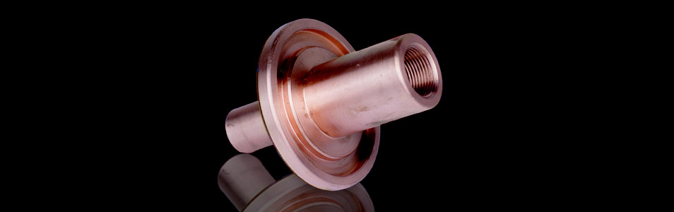 Electrical Industry: Machined Electrical Contact made from a Copper Forging